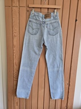 Vintage | 90's Orange Tab 506's Denim Jeans | Size 26/32